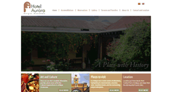 Desktop Screenshot of hotelauroraantigua.com